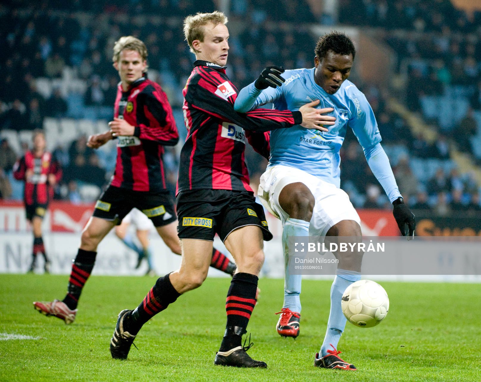 Edward Ofere, Malmö och Pär Asp, Brommapojkarna