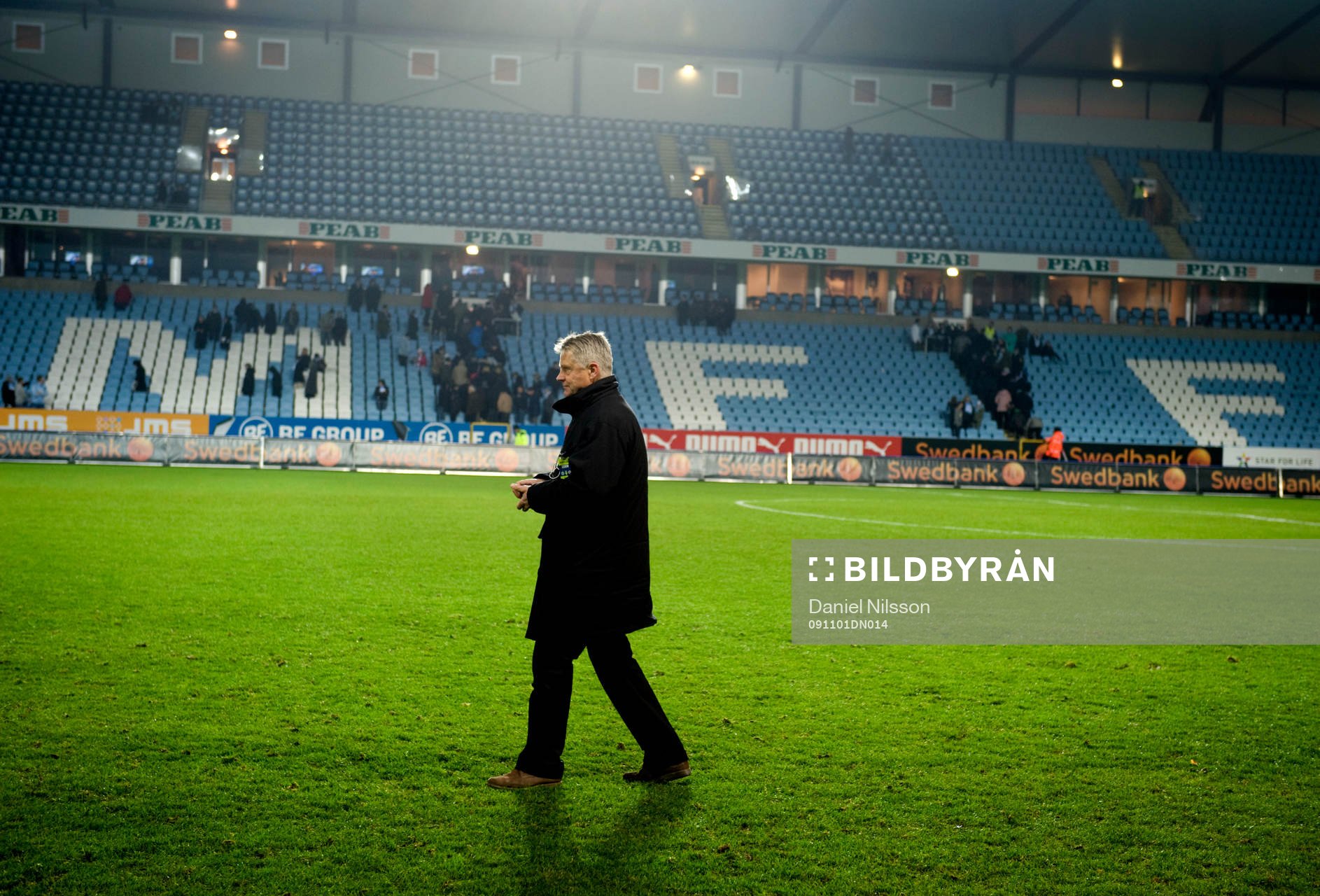 Hasse Borg på Swedbank stadion