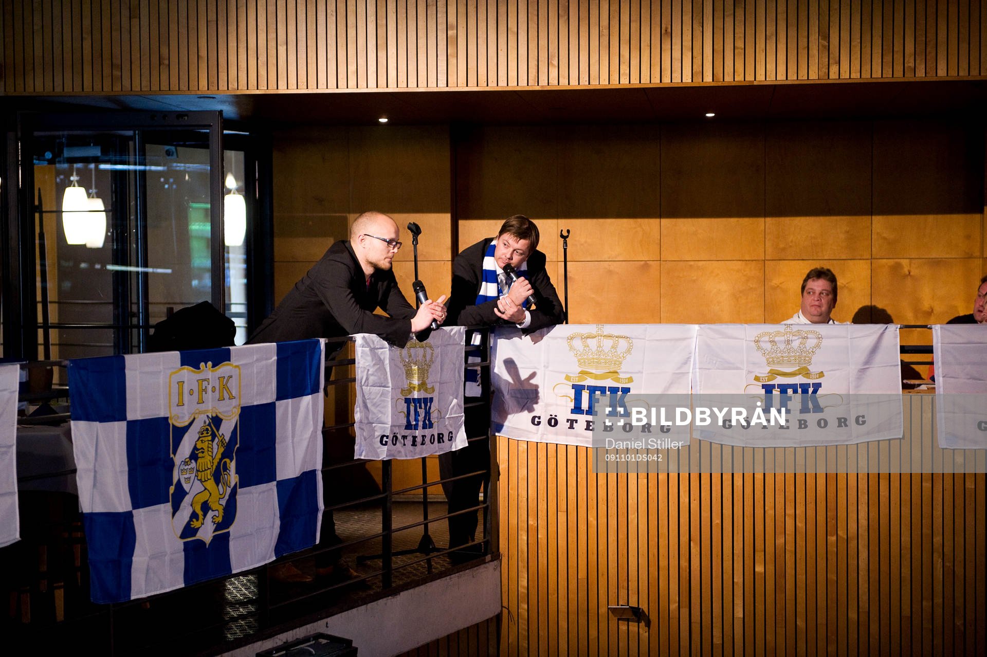 Sponsormiddag på Trädgårn innan matchen