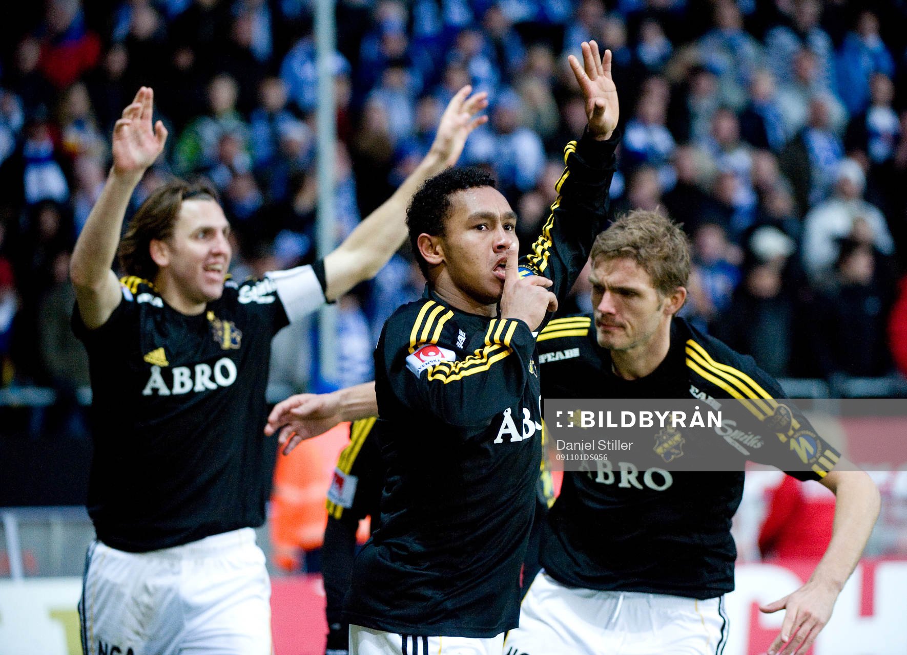 Antonio Flavio, Nils-Eric Johansson, Jos Hooiveld, AIK,