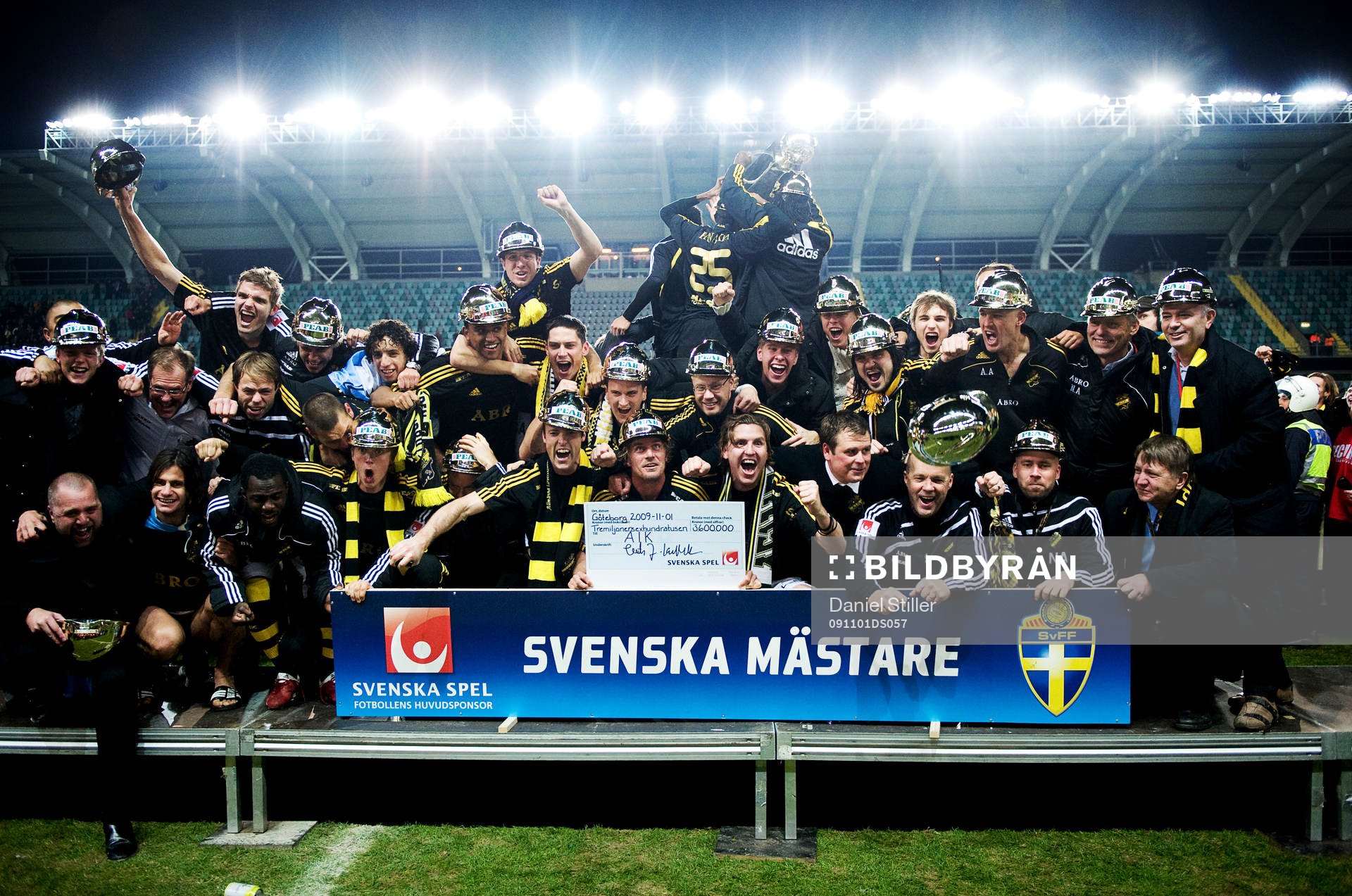 Svenska Mästare, SM-guld, pokal, jubel