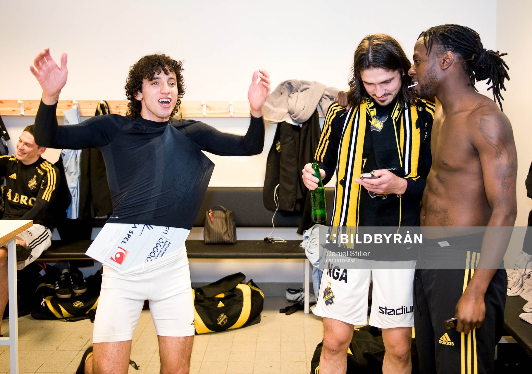 Jorge Ortiz, Bojan Djordjic, Martin Kayongo Mutumba,