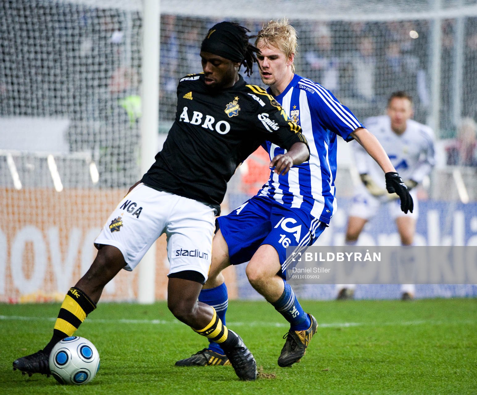 Martin Kayongo Mutumba, AIK. Erik Lund, IFK Göteborg