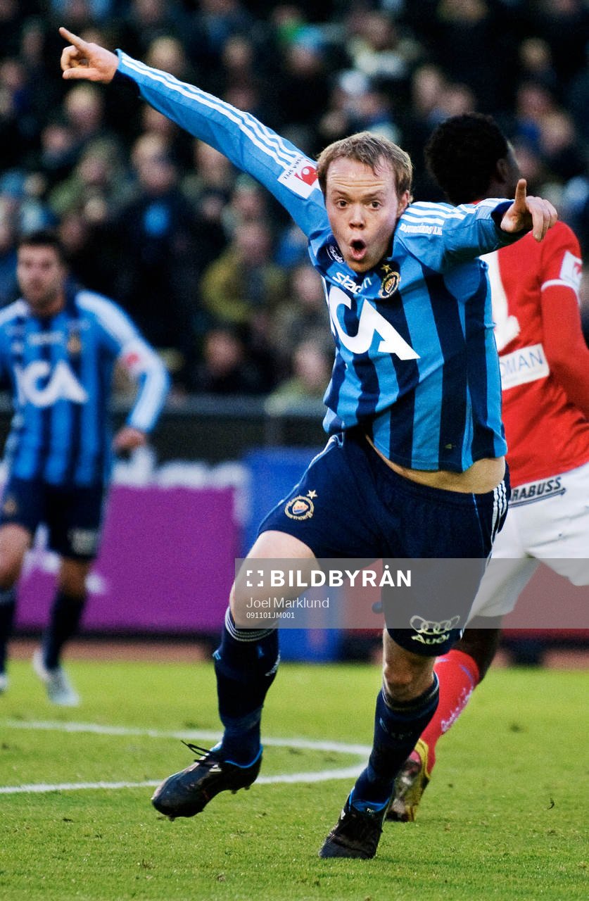 Patrik Haginge, Djurgården, jubel