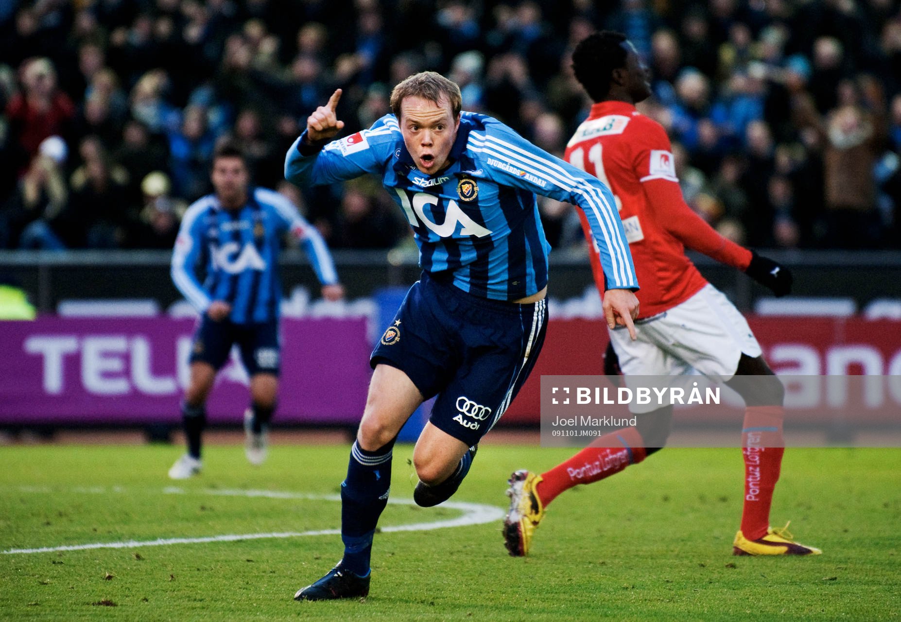 Patrik Haginge, Djurgården, jubel