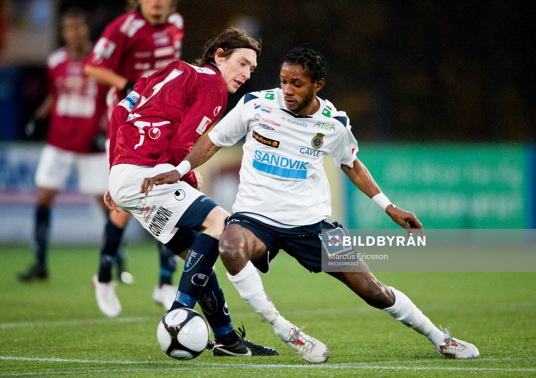 Markus Gustafsson, Örgryte och Yannick Bapupa, Gefle