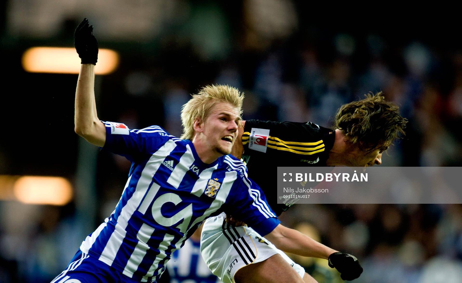 Erik Lund, IFK Göteborg, Iván Obolo, AIK