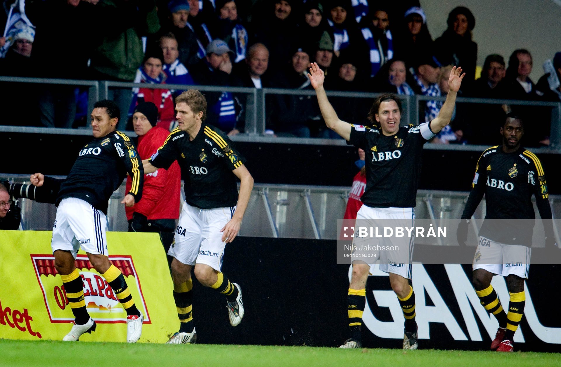 Antonio Flavio, AIK, jubel