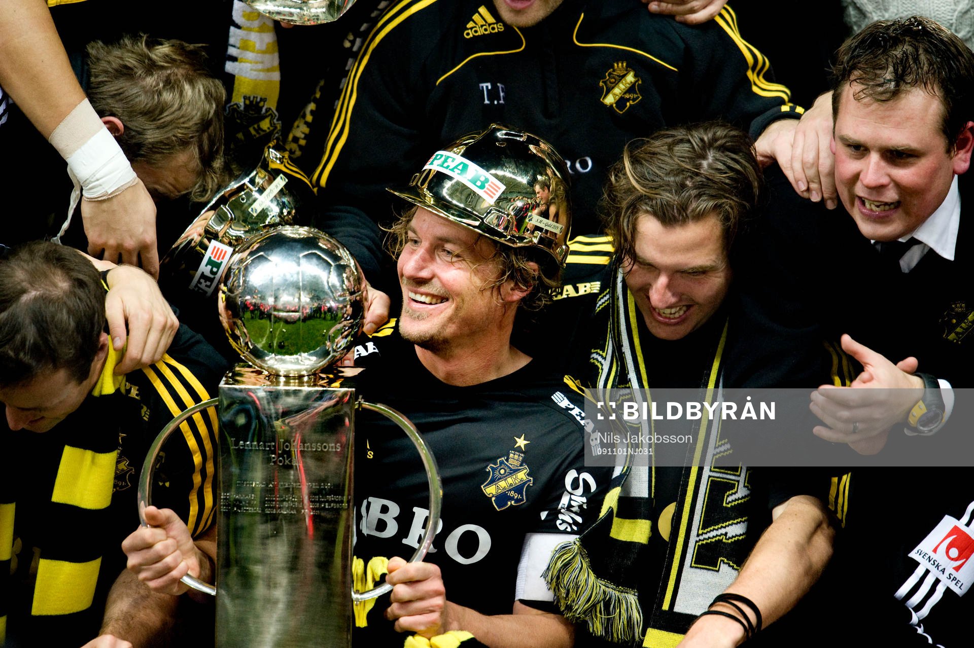 Daniel Tjernström, AIK Svenska Mästare, SM-guld, pokal,