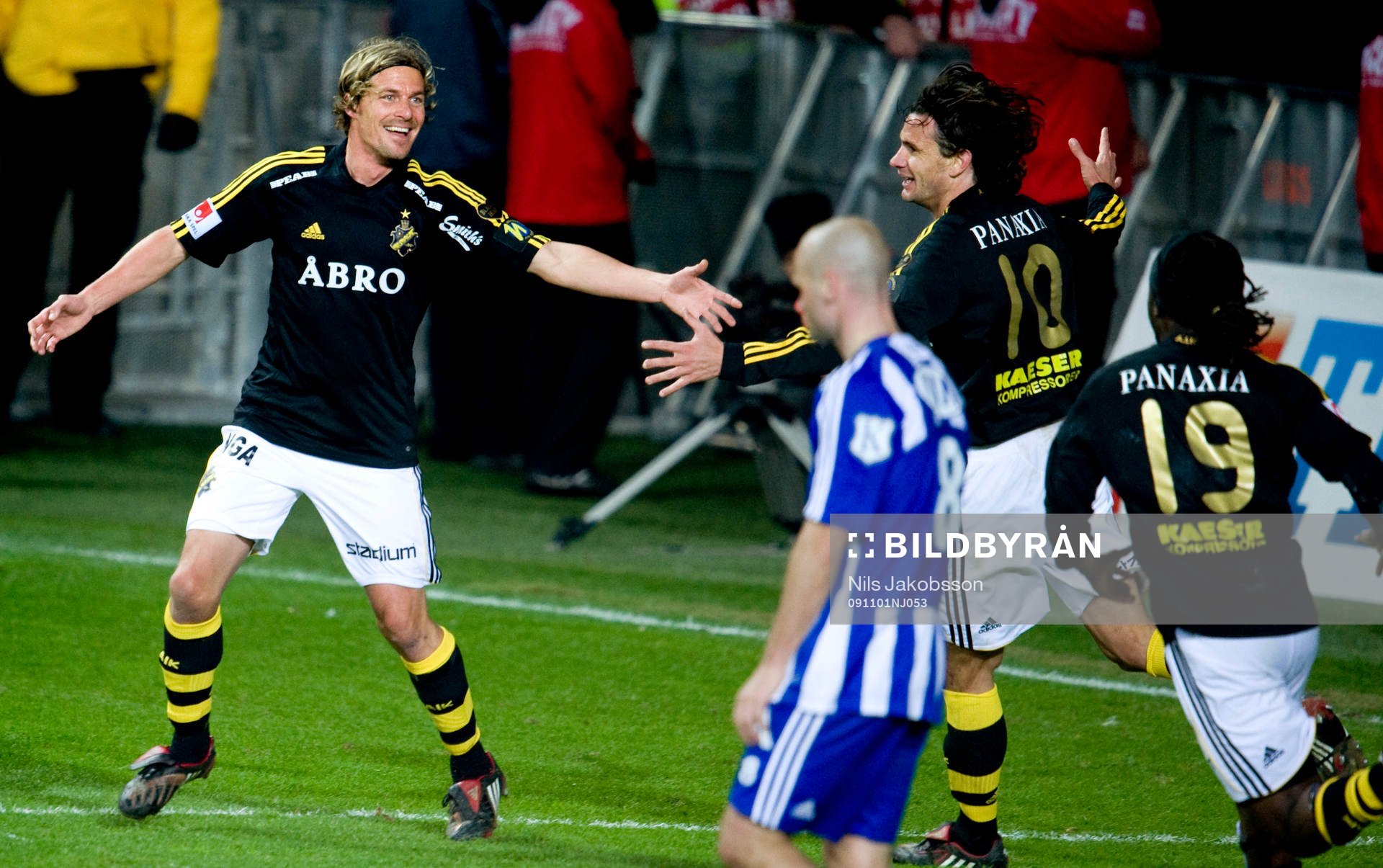 Daniel Tjernström, AIK jubel