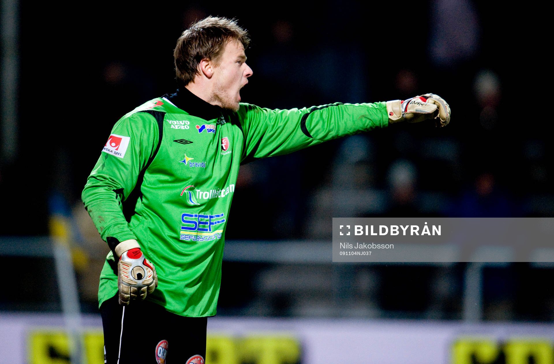 Tobias Wennergren, målvakt Trollhättan