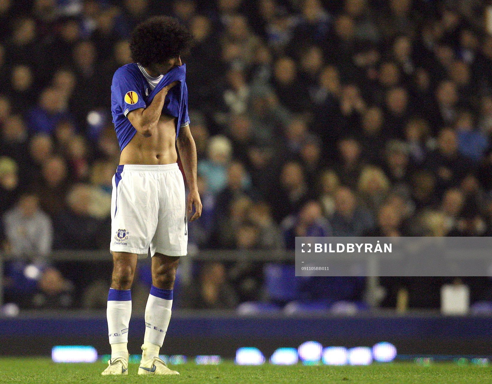 Marouane Fellaini, Everton, depp