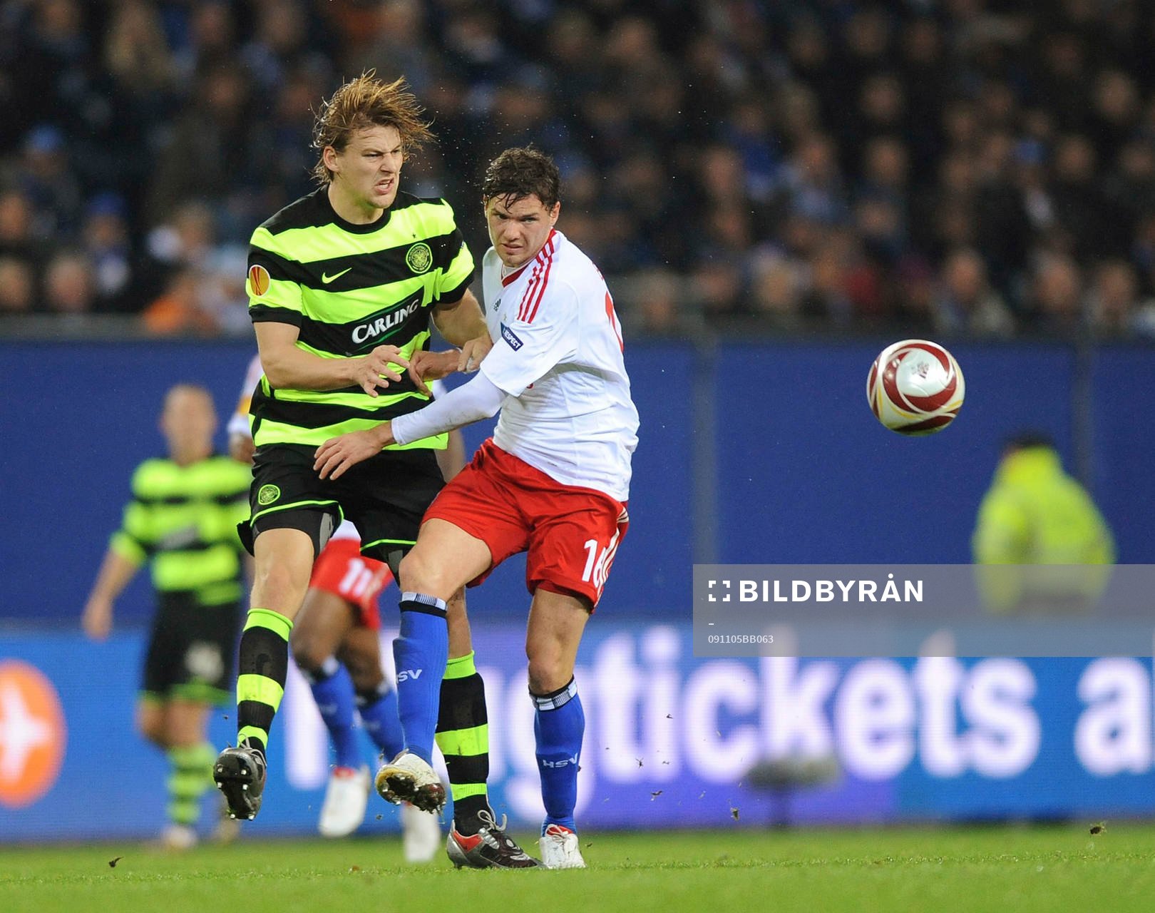 Glenn Loovens, Celtic och Marcus Berg, Hamburg