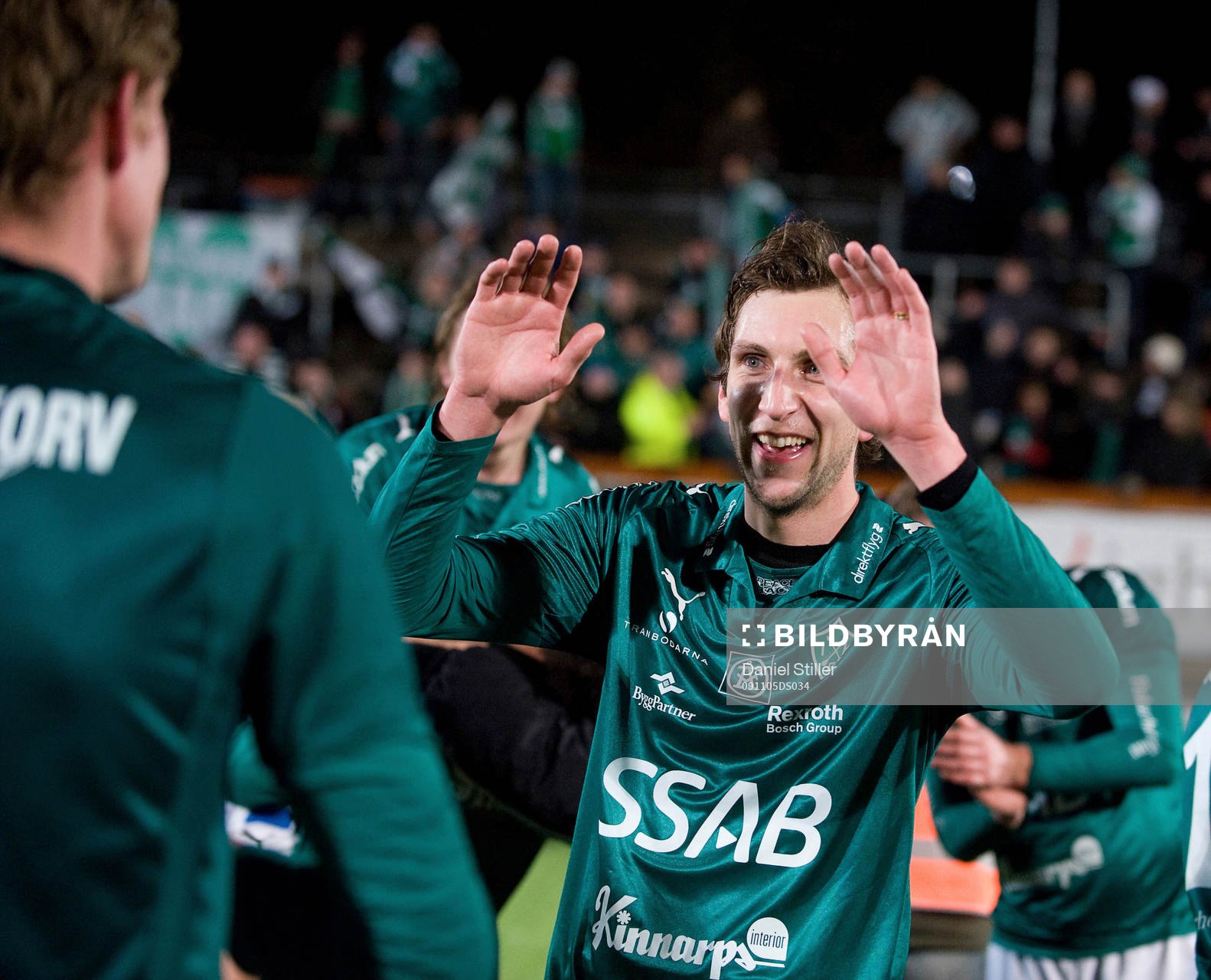 Mattias Pettersson jubel