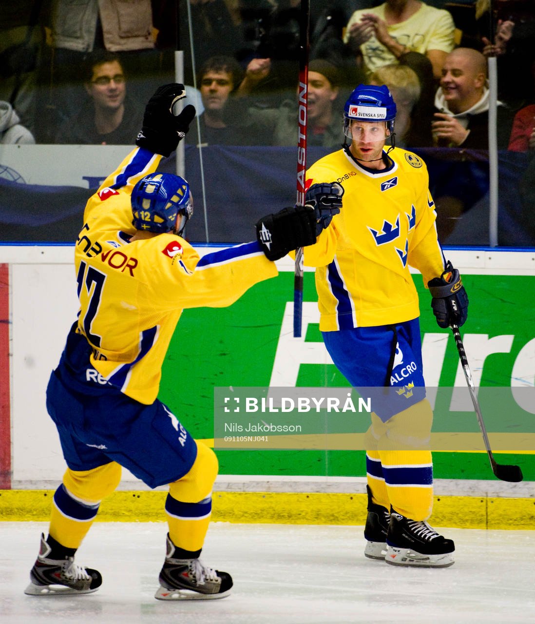 Marcus Nilson, Sverige jubel