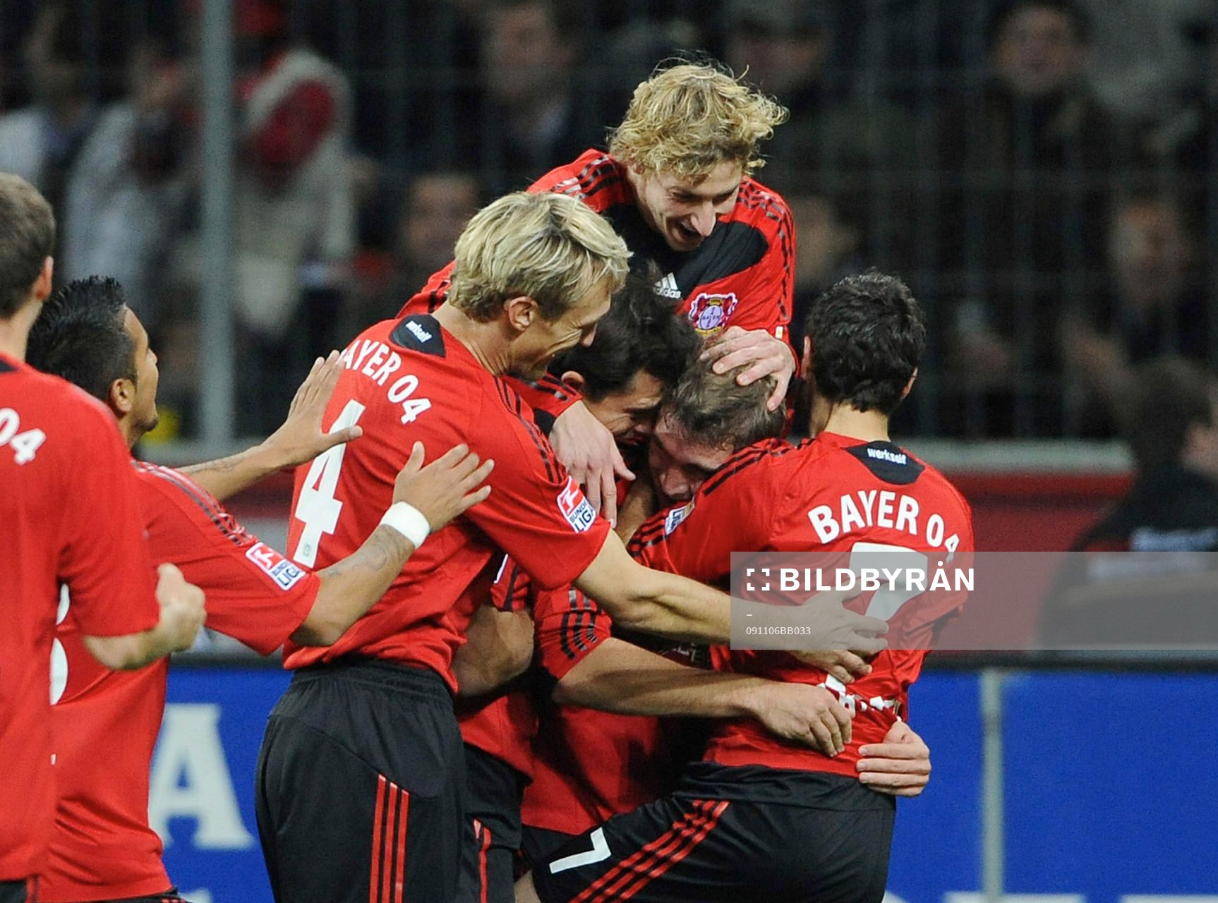 Fotboll, Bundesliga, tysk, Bayer Leverkusen - Eintracht
