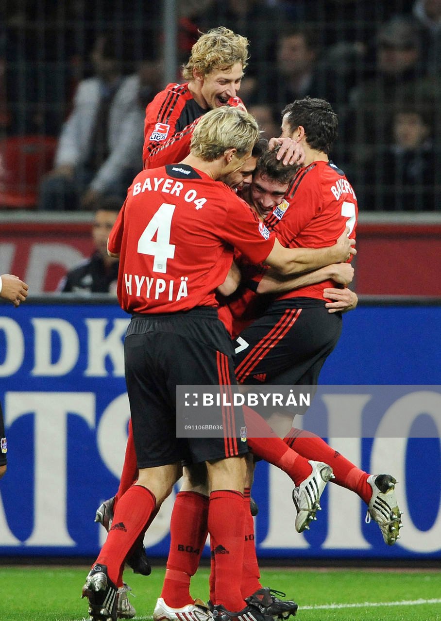 Fotboll, Bundesliga, tysk, Bayer Leverkusen - Eintracht