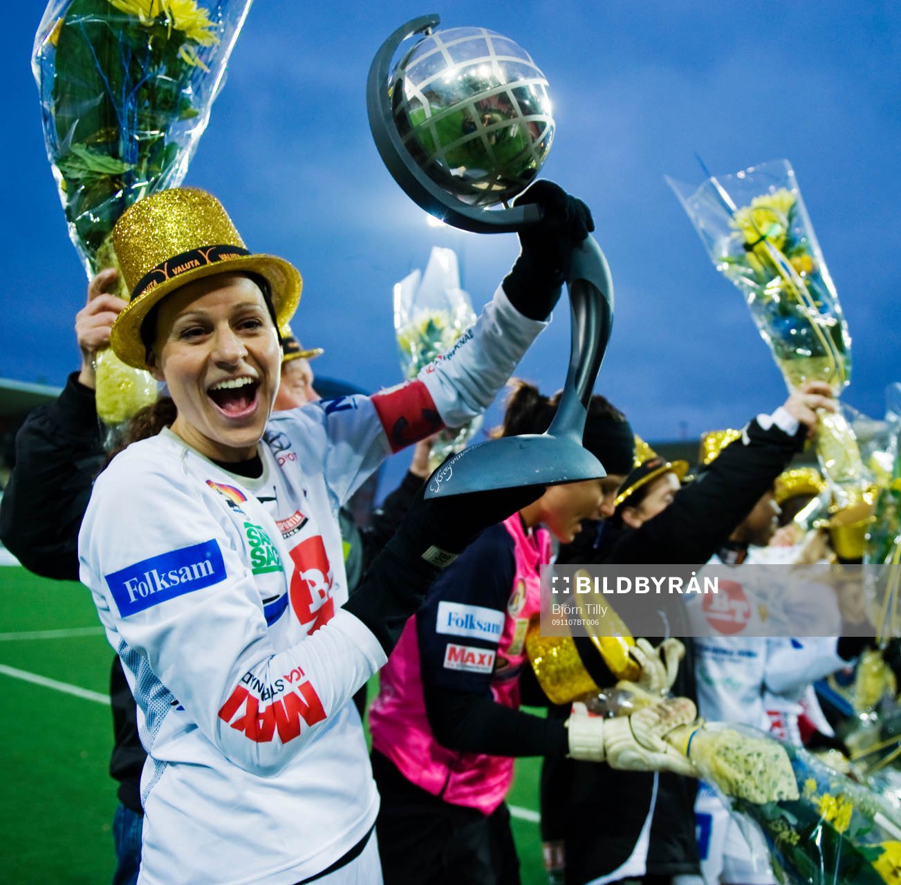 Linköping Svenska Mästare, SM-guld, jubel, glädje.
