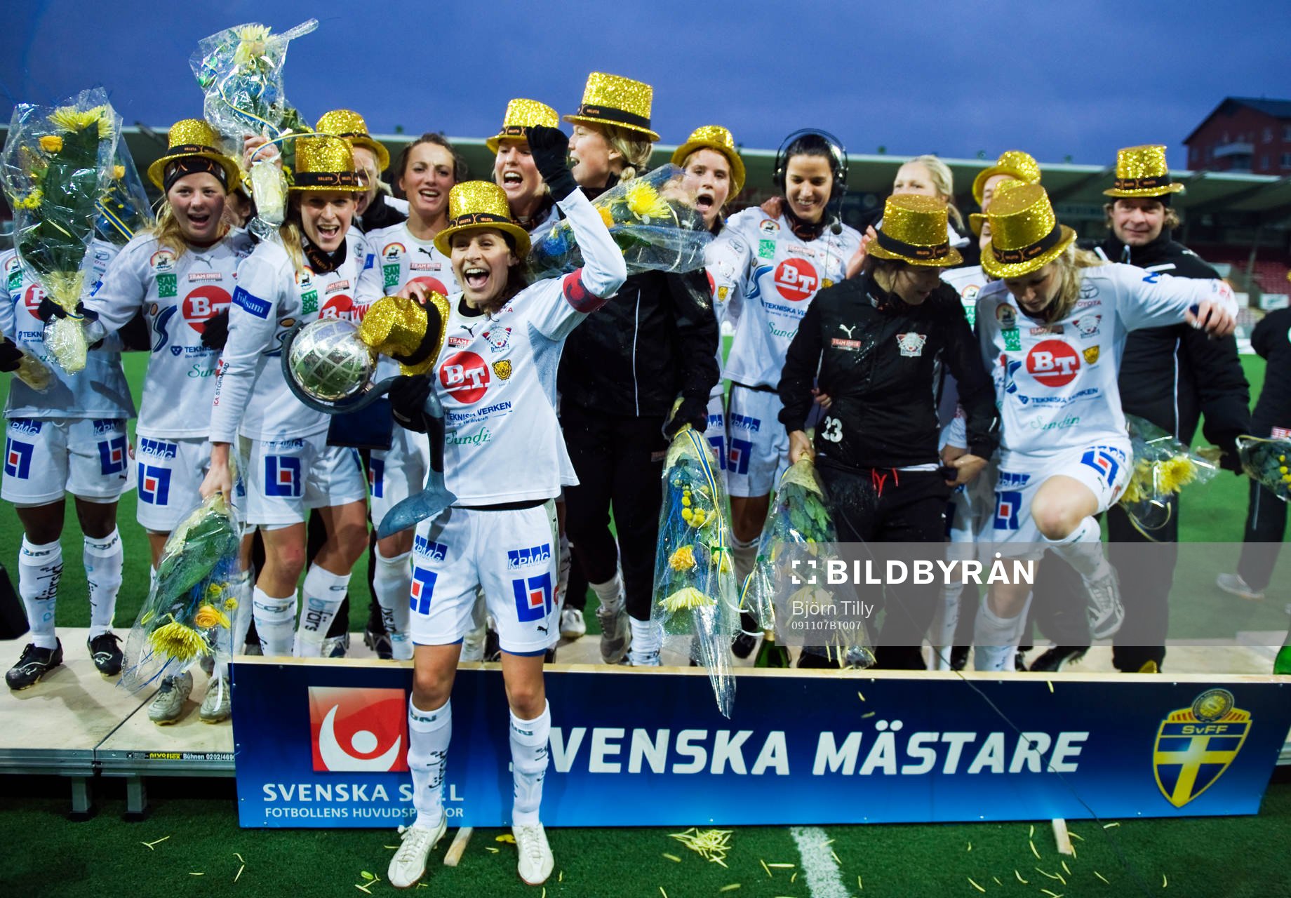 Linköping Svenska Mästare, SM-guld, jubel, glädje.