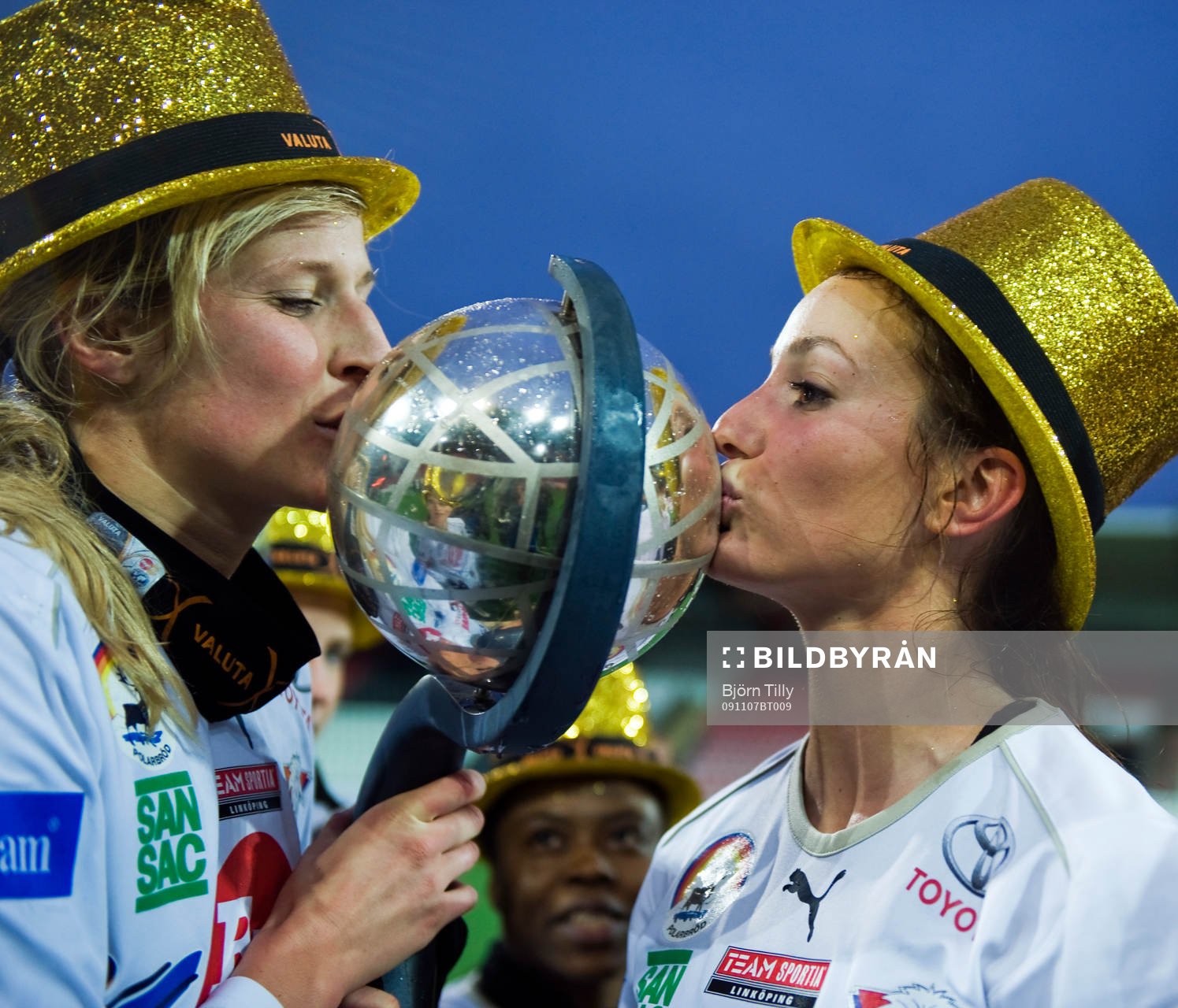 Linköping Svenska Mästare, SM-guld, jubel, glädje. Maria