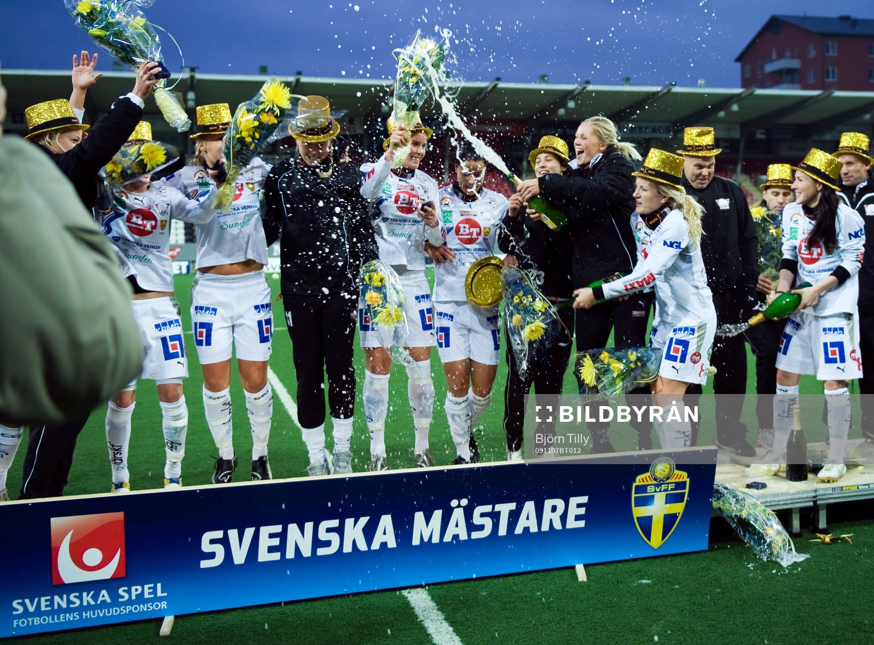 Linköping Svenska Mästare, SM-guld, jubel, glädje