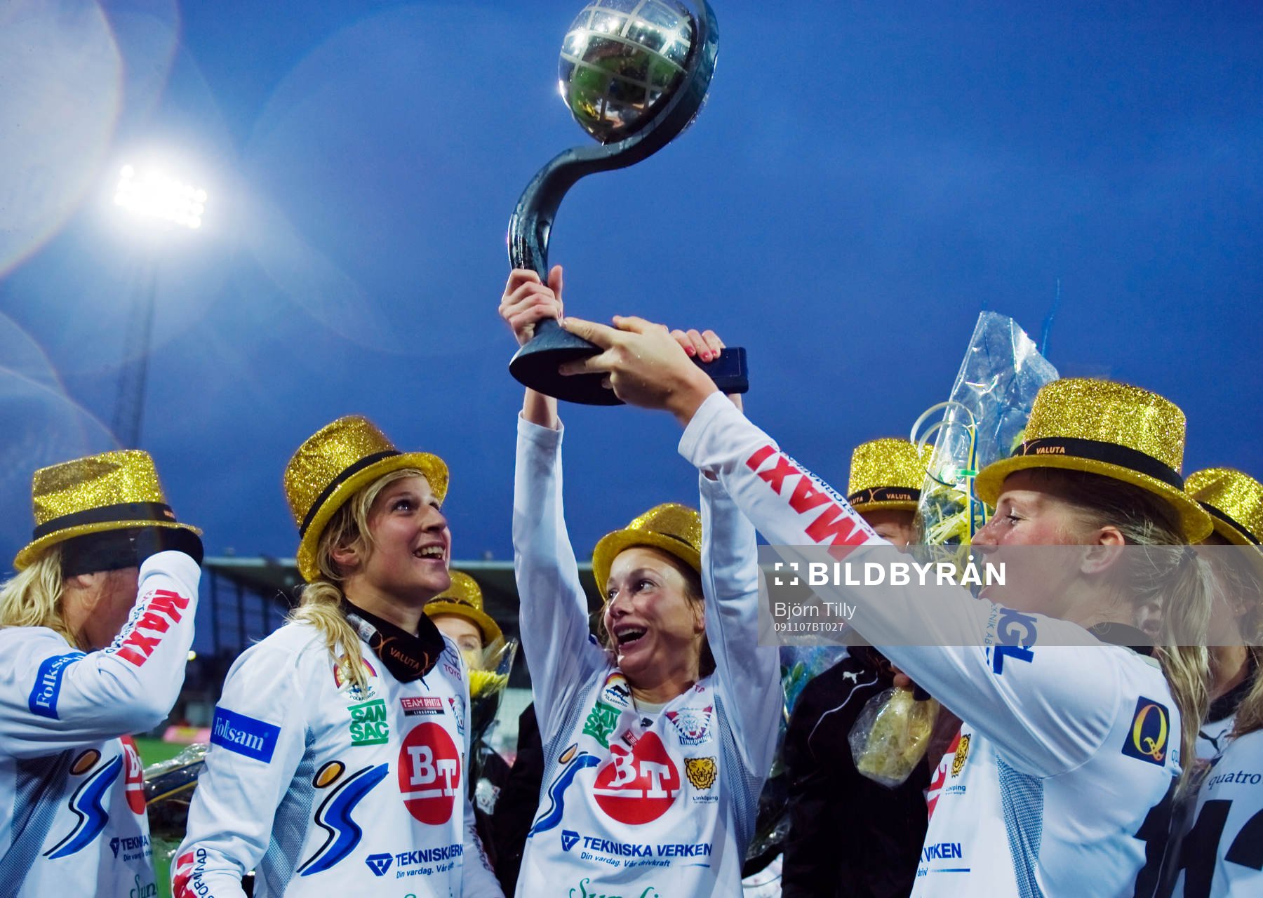 Linköping Svenska Mästare, SM-guld, jubel, glädje.