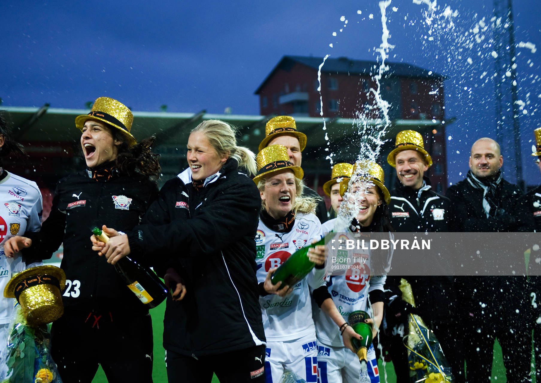 Linköping Svenska Mästare, SM-guld, jubel, glädje,
