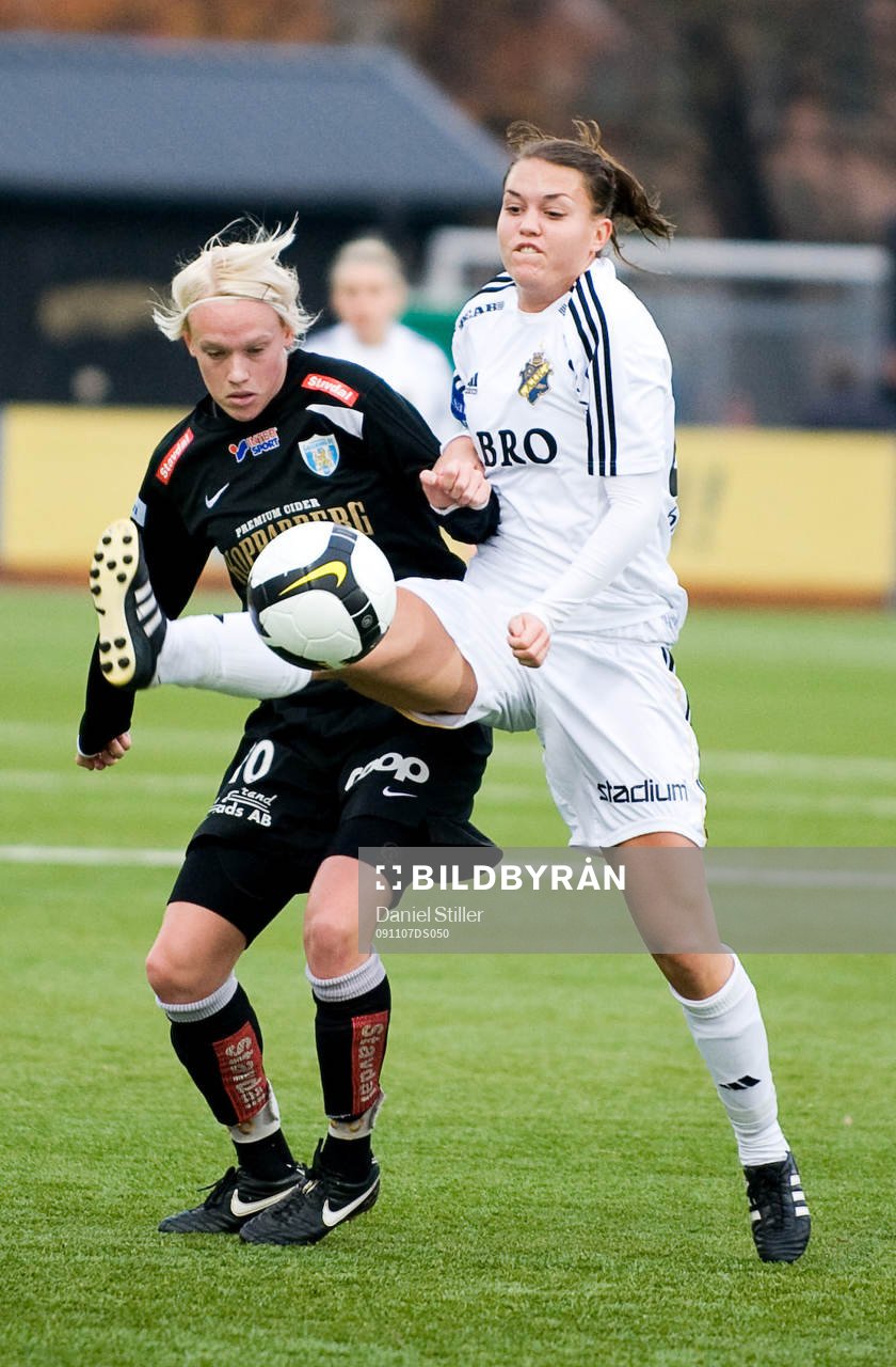 Fotboll, dam, damallsvenskan, Kopparbergs / Göteborg - AIK