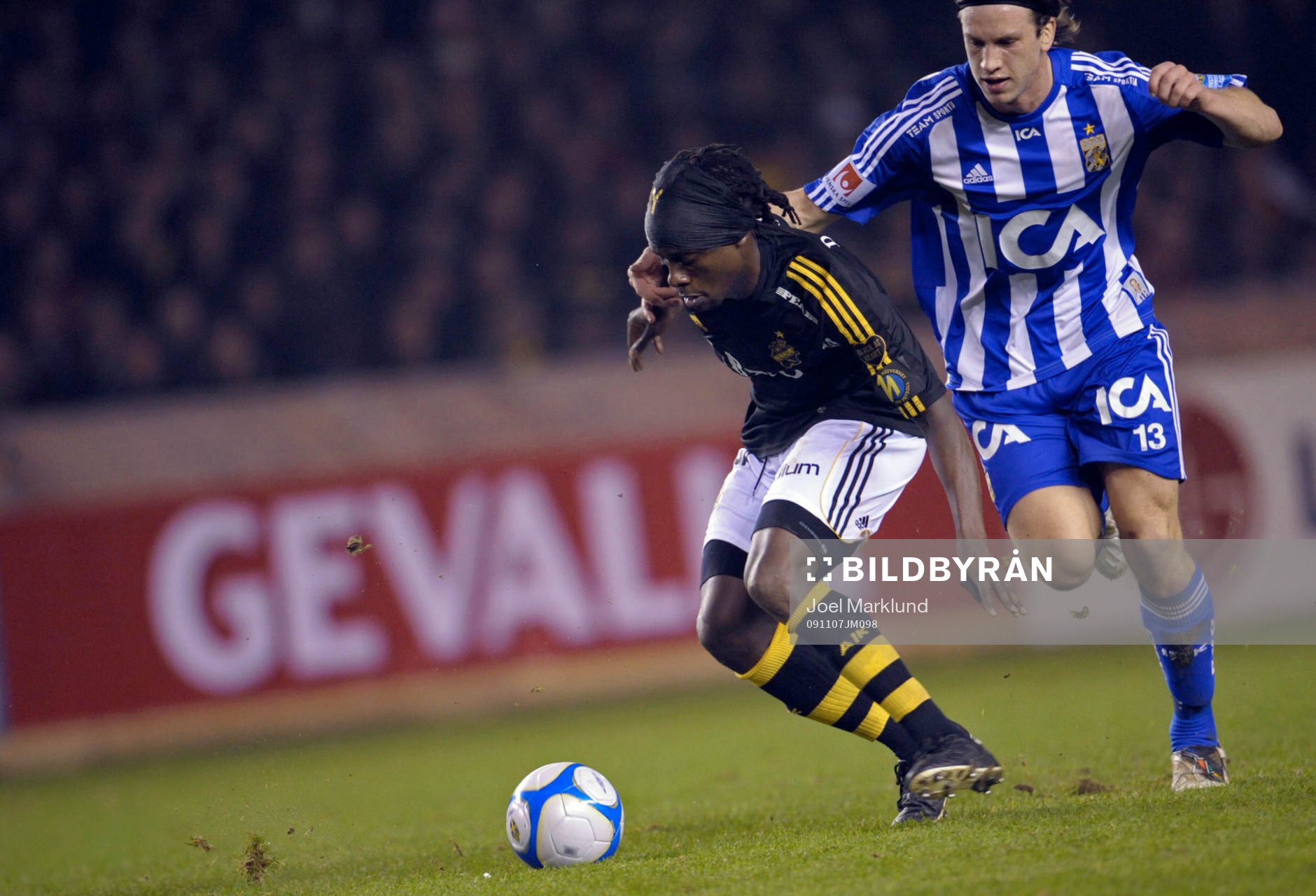 Martin Kayongo-Mutumba, AIK och Gustav Svensson, Göteborg