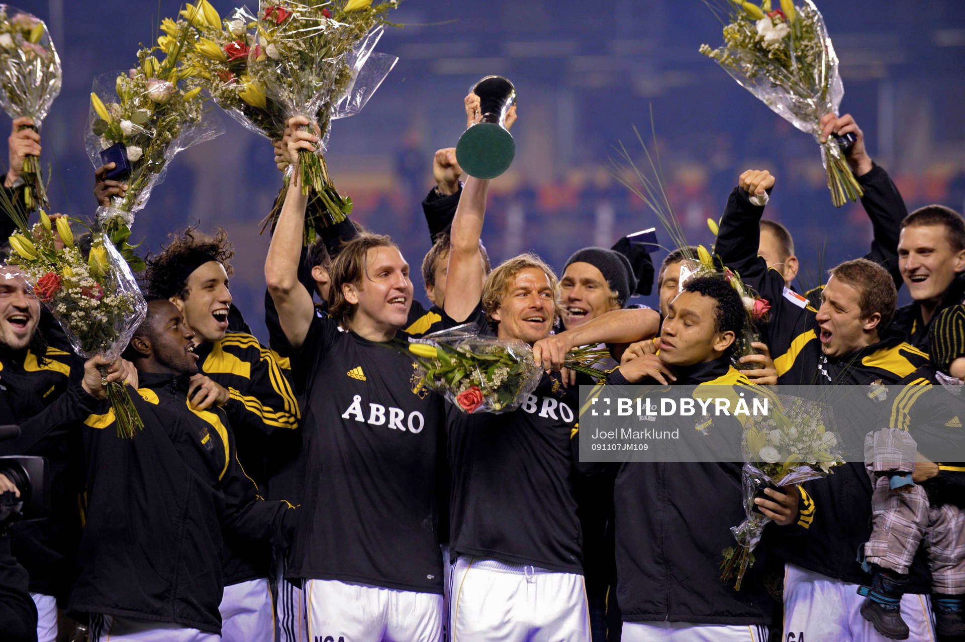 AIK, Jubel, glädje, pokal