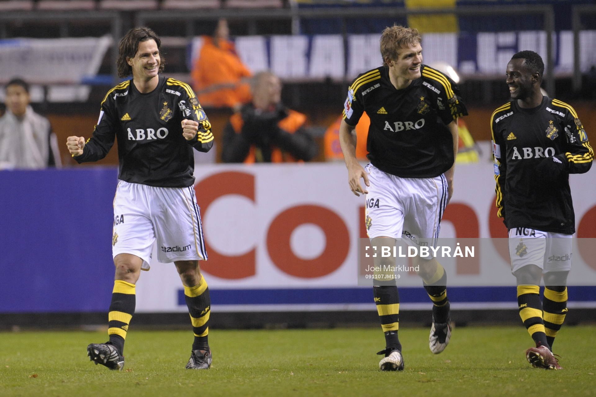 Ivan Obolo, AIK, Jubel