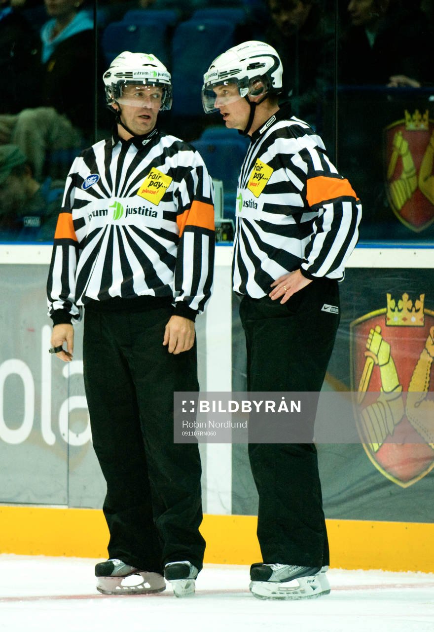 Christer Lärking och Marcus Vinnerborg, Domare