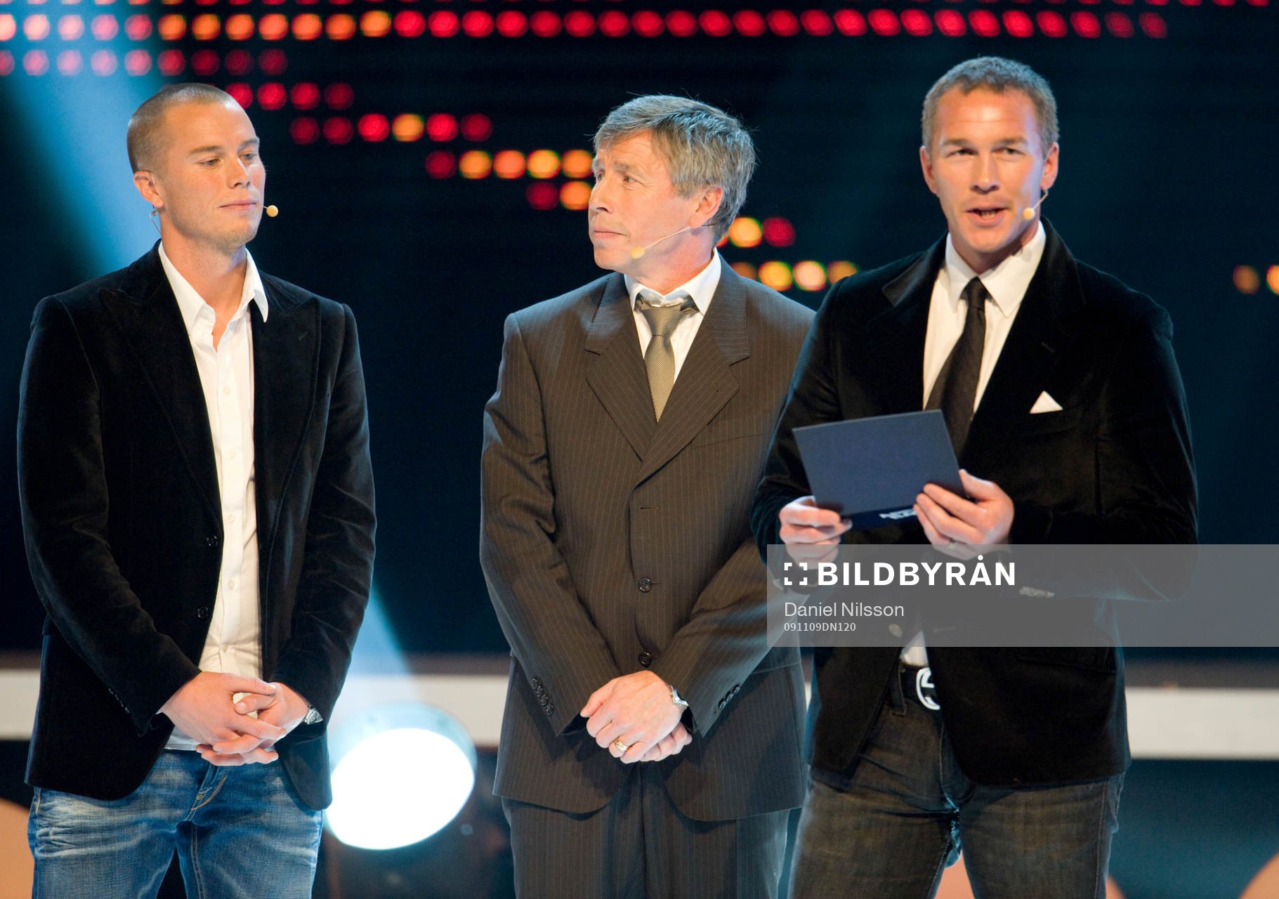 Daniel Andersson, Roy Andersson och Patrik Andersson delade