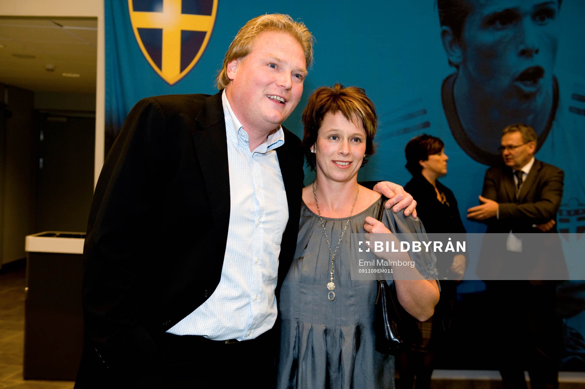 Jörgen Lennartsson med fru Cecilia