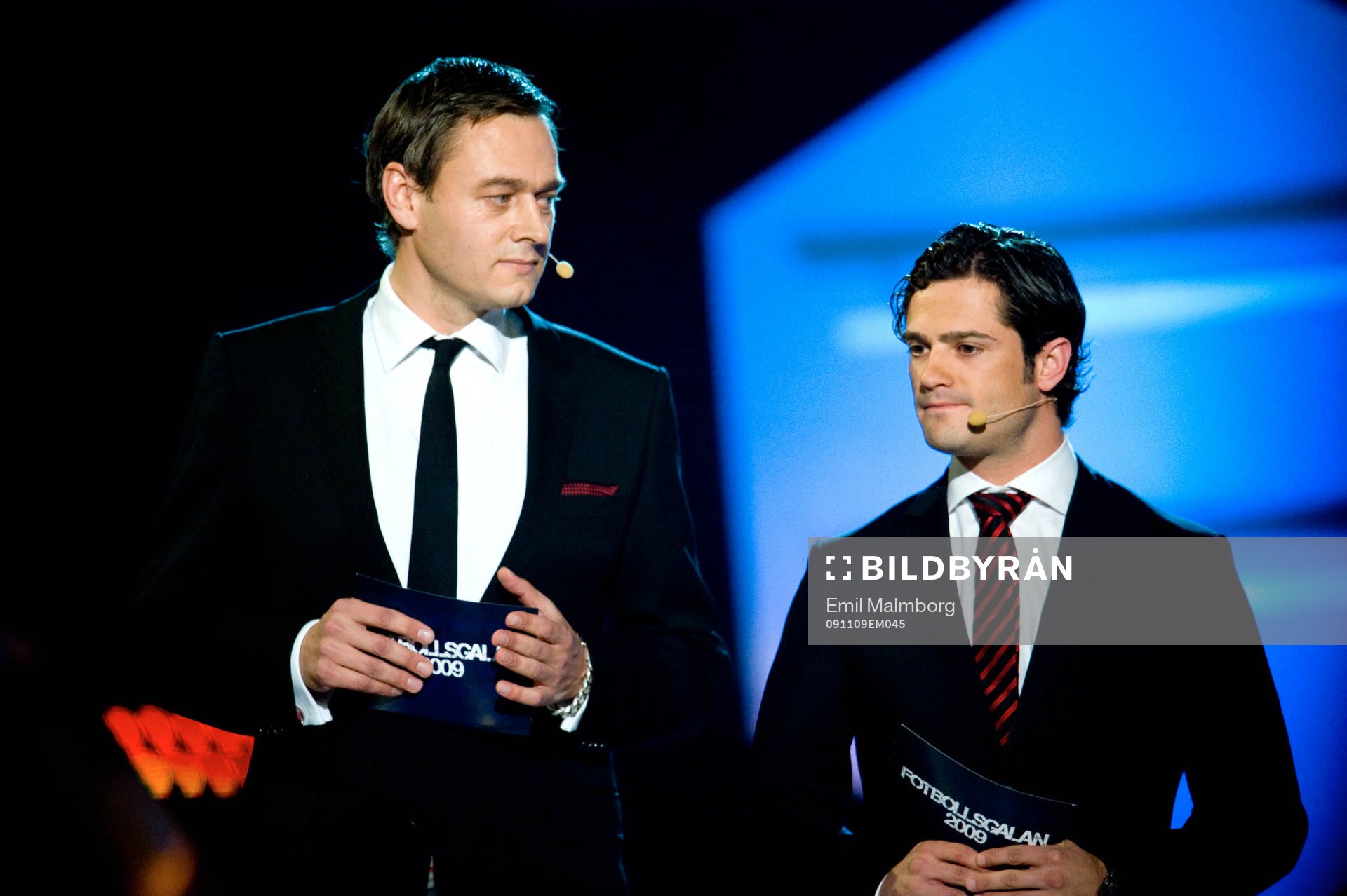 Olof Lundh och Prins Carl-Philip