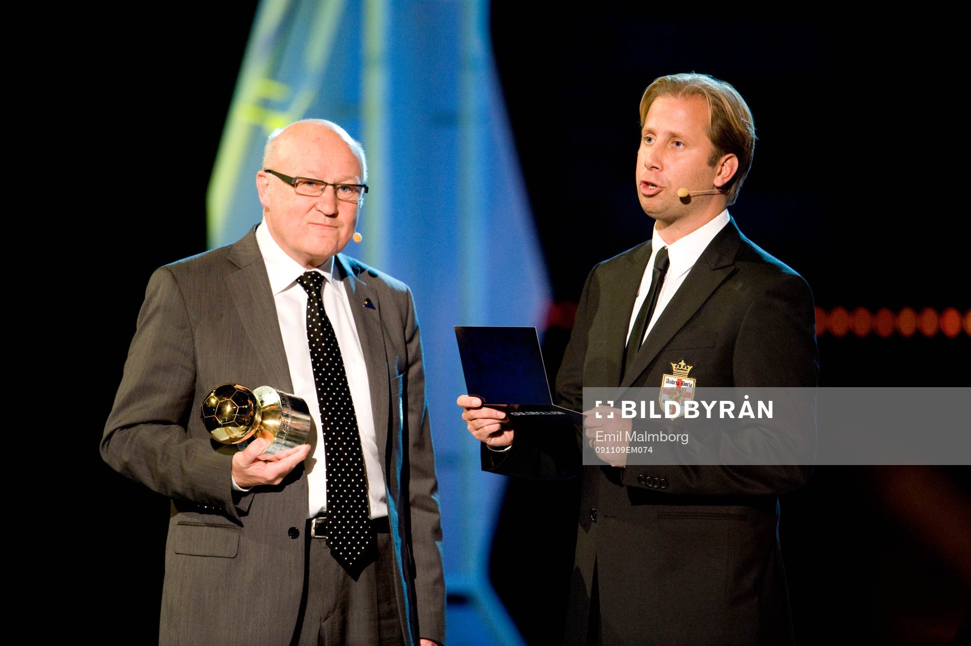Lars-Åke Lagrell och Simon Bank