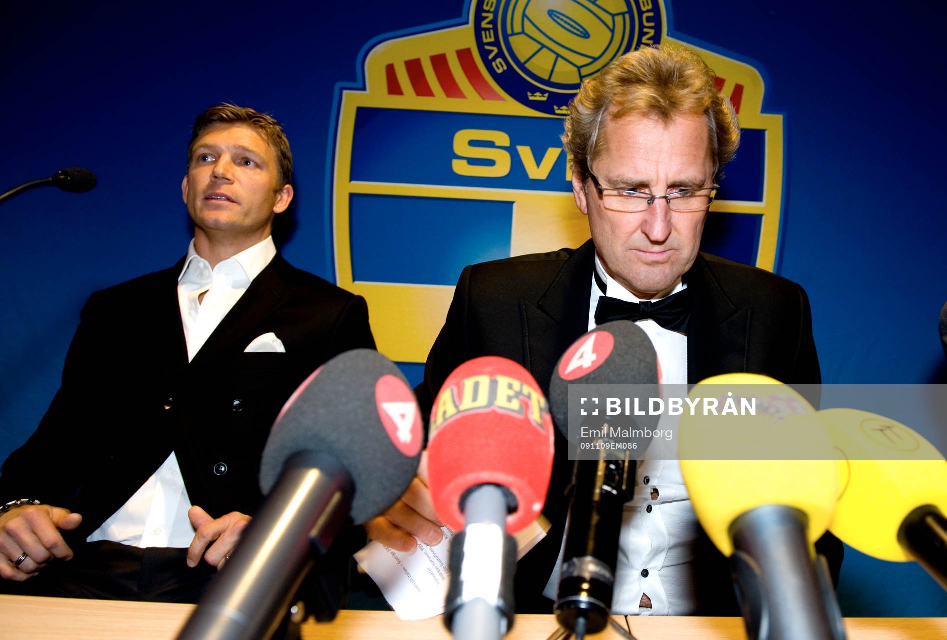 Eric Hamrén och Marcus Allbäck