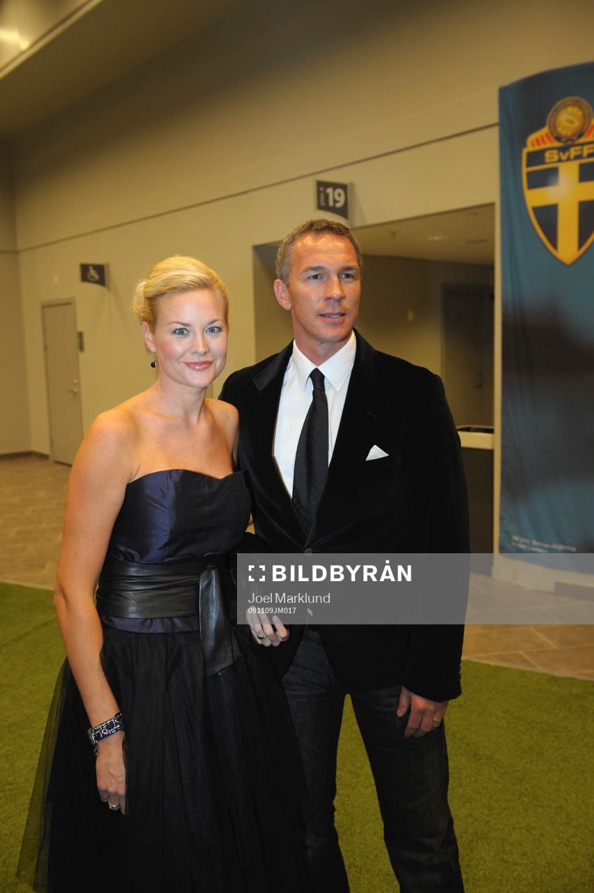 Patrik Andersson med fru