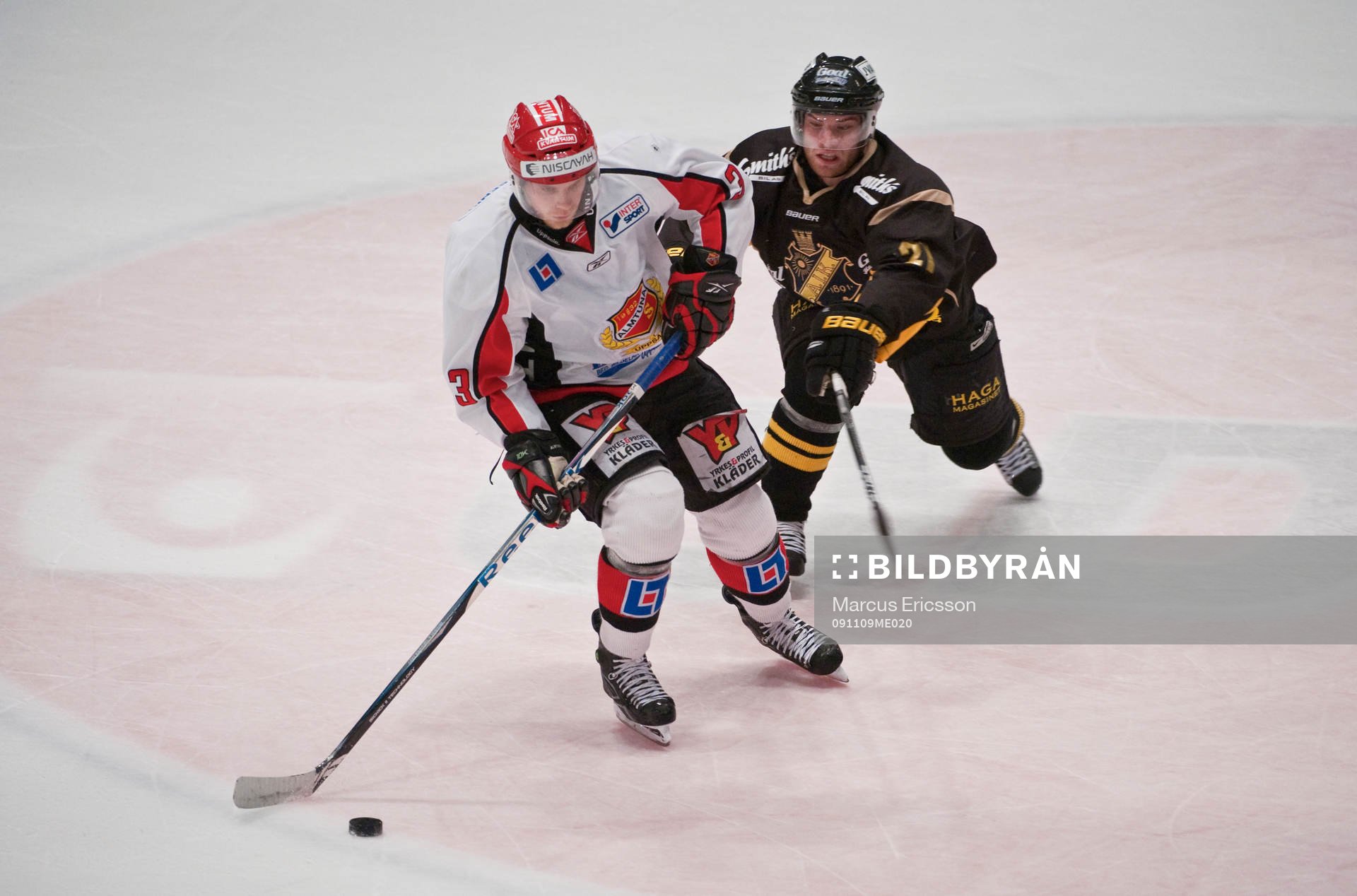 Julius Larsson, Almtuna och Christian Sandberg, AIK