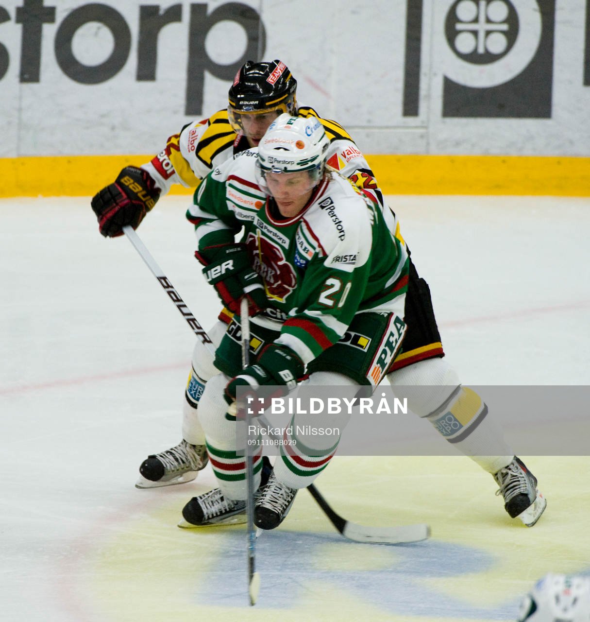 Mathias Månsson, Rögle och Jörgen Sundqvist, Brynäs