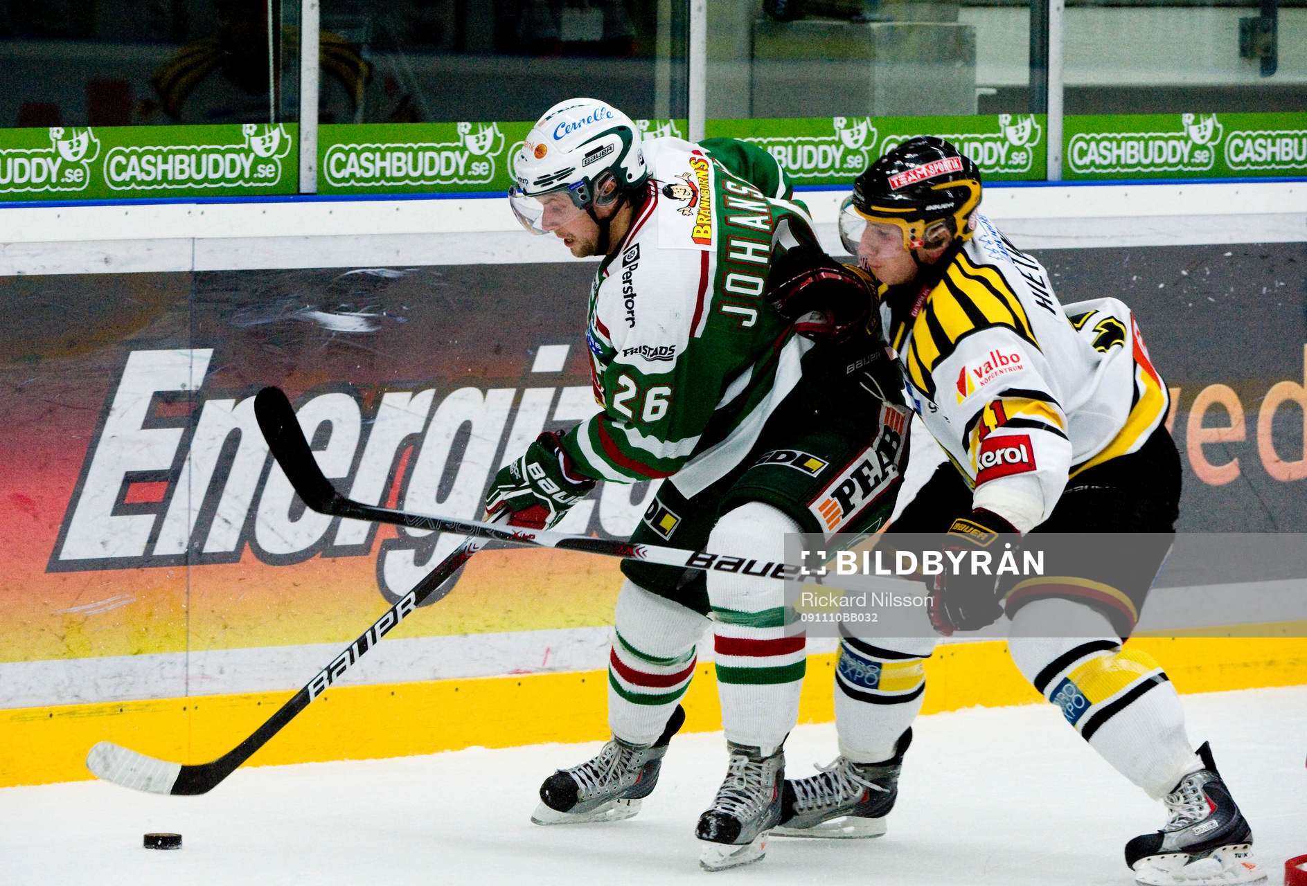 Jakob Johansson, Rögle och Juuso Hietanen, Brynäs