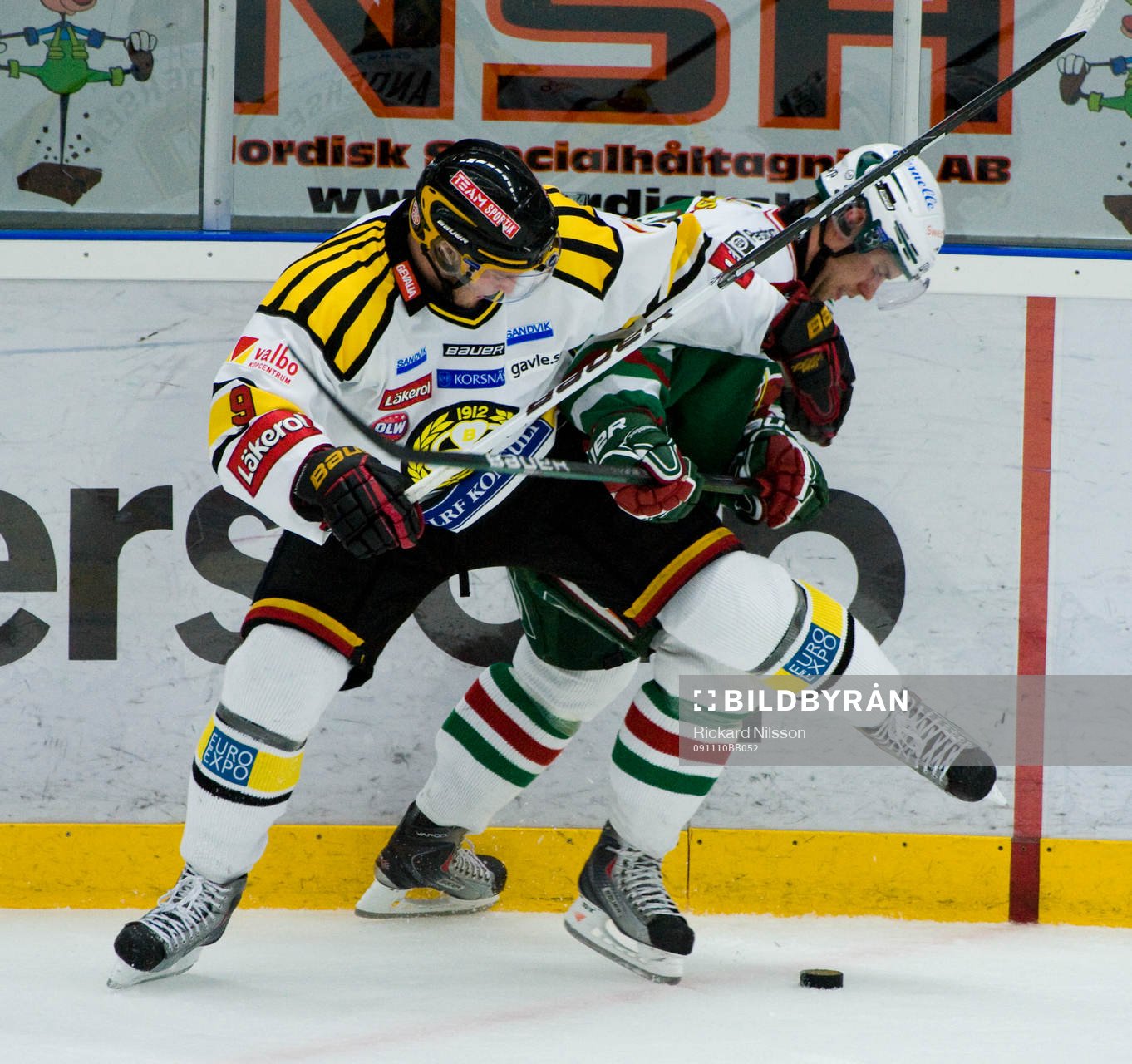 Niclas Andersen, Brynäs och Mathias Porseland, Rögle