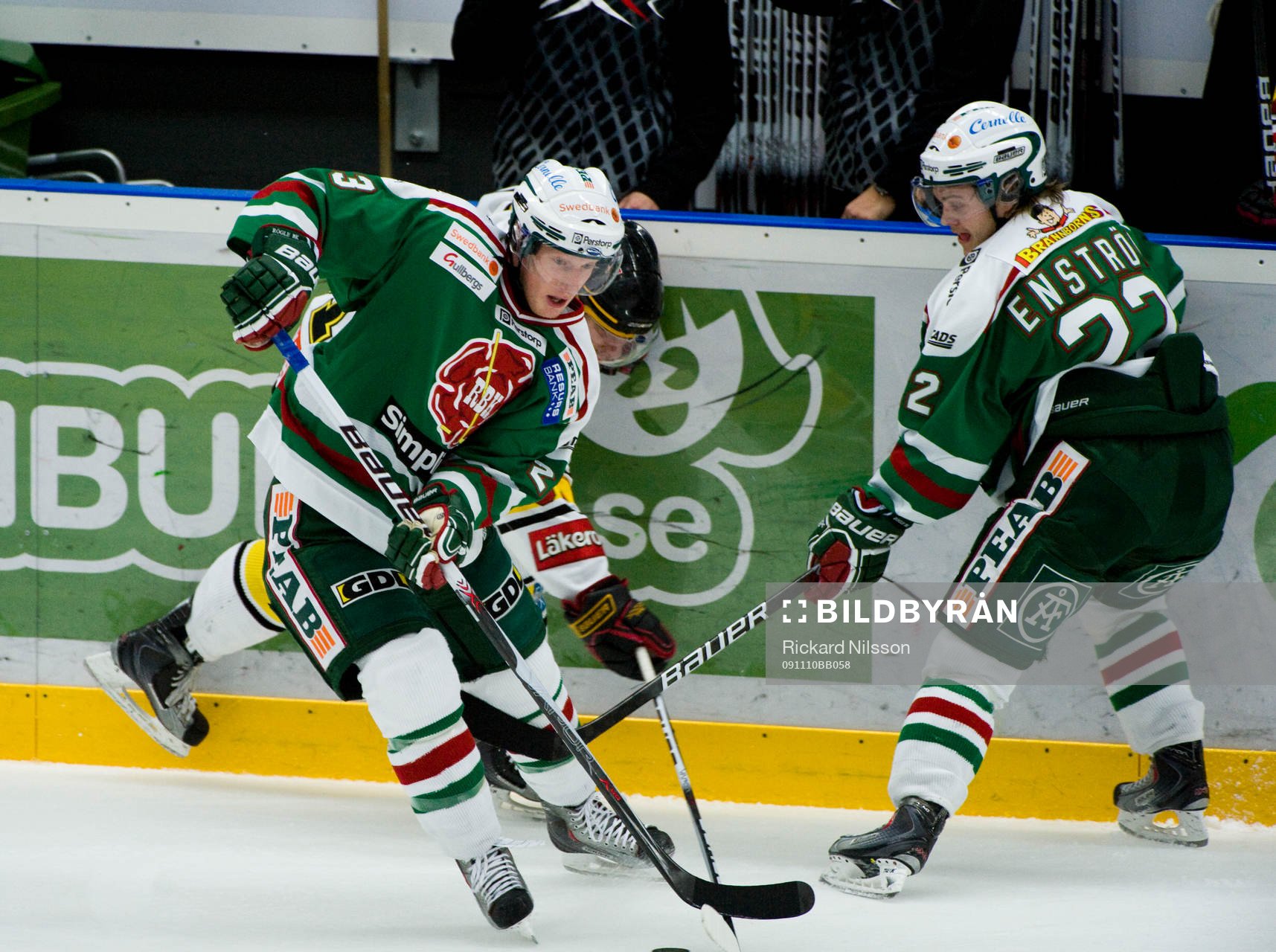 Simon Hjalmarsson och Tommy Enström, Rögle
