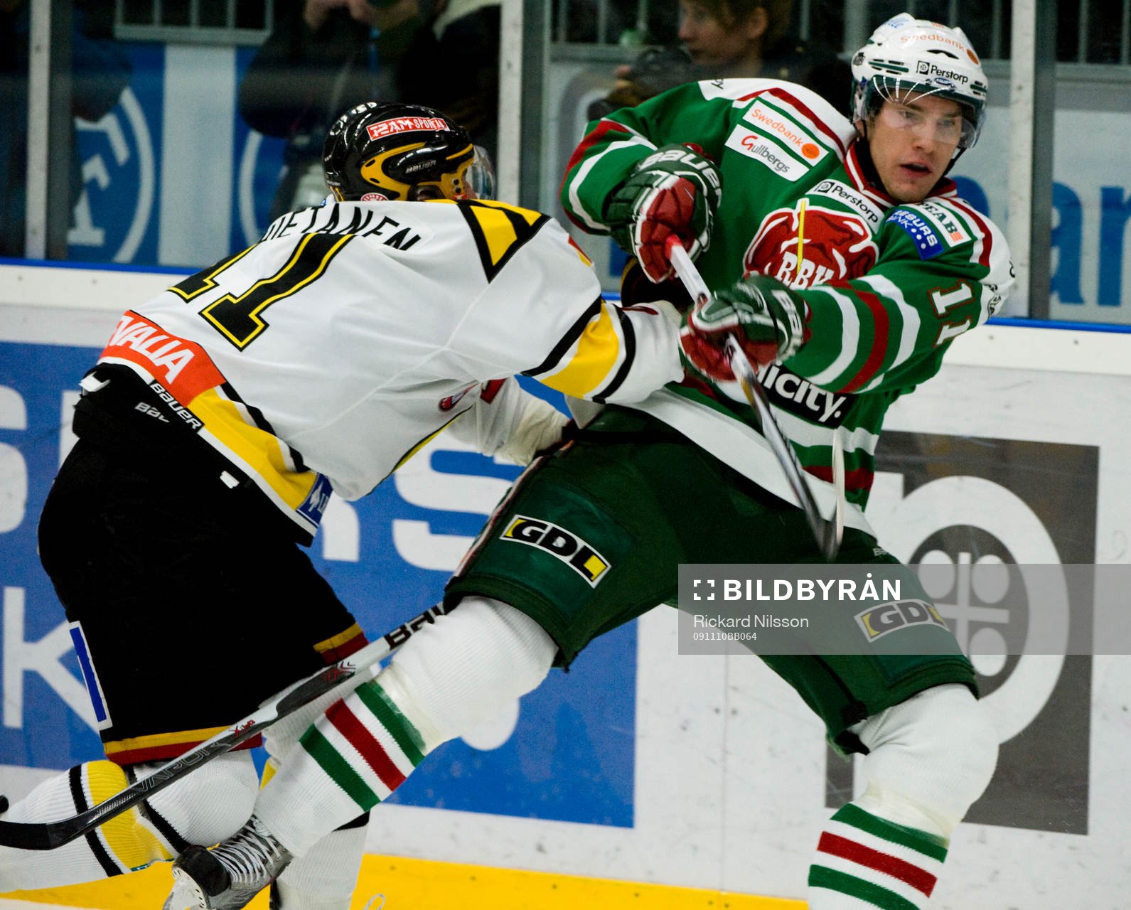 Jusso Hietanen, Brynäs och Mattias Sjögren, Rögle