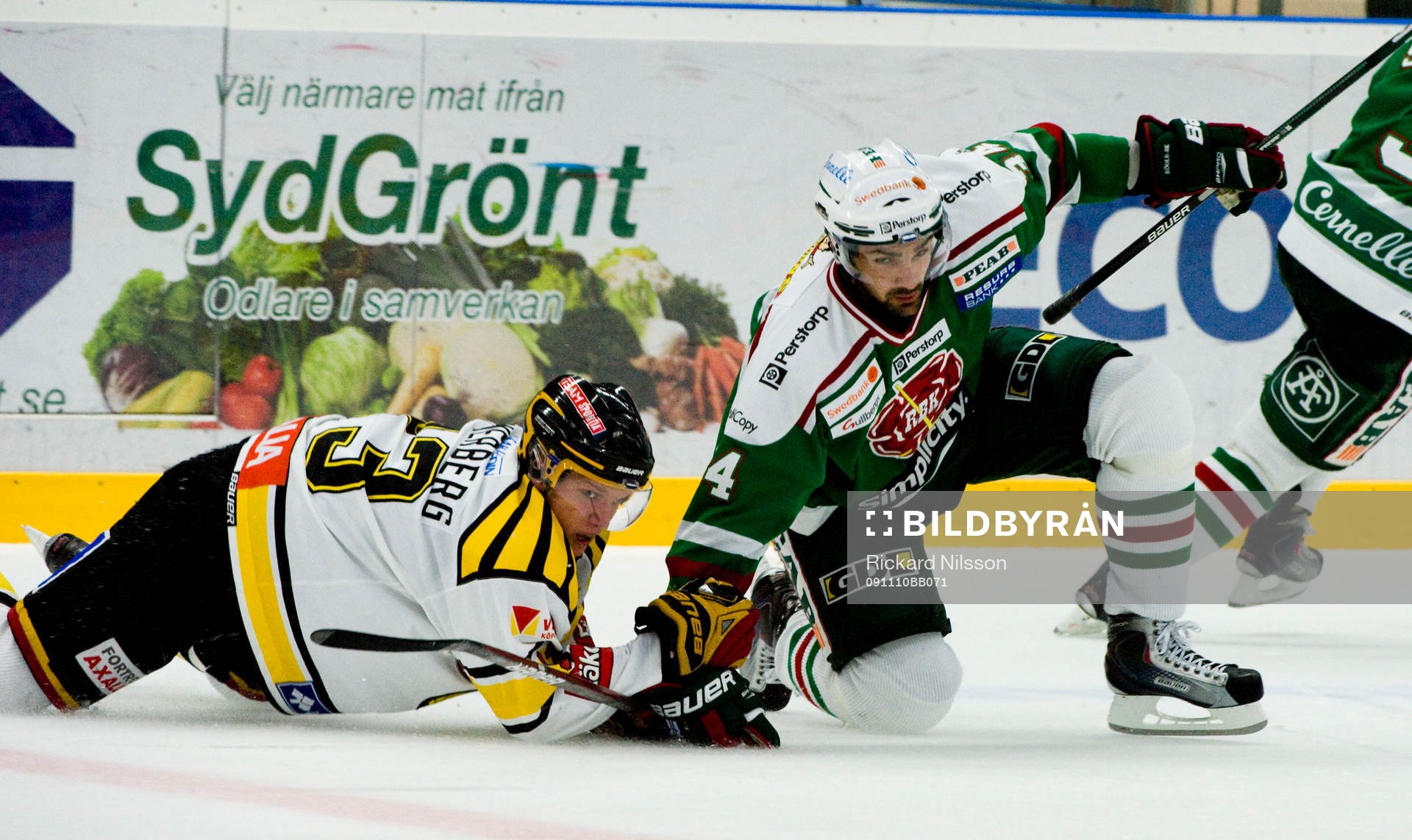Daniel Rahimi, Rögle och Jakob Silfverberg, Brynäs