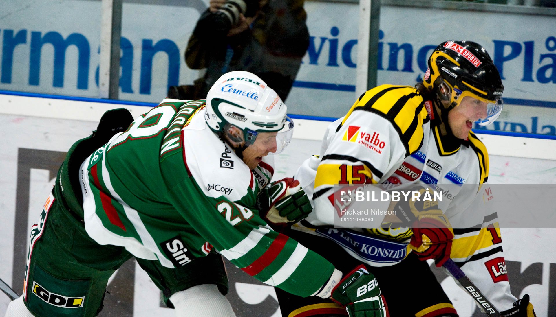 Eric Beaudoin, Rögle och Simon Bertilsson, Brynäs