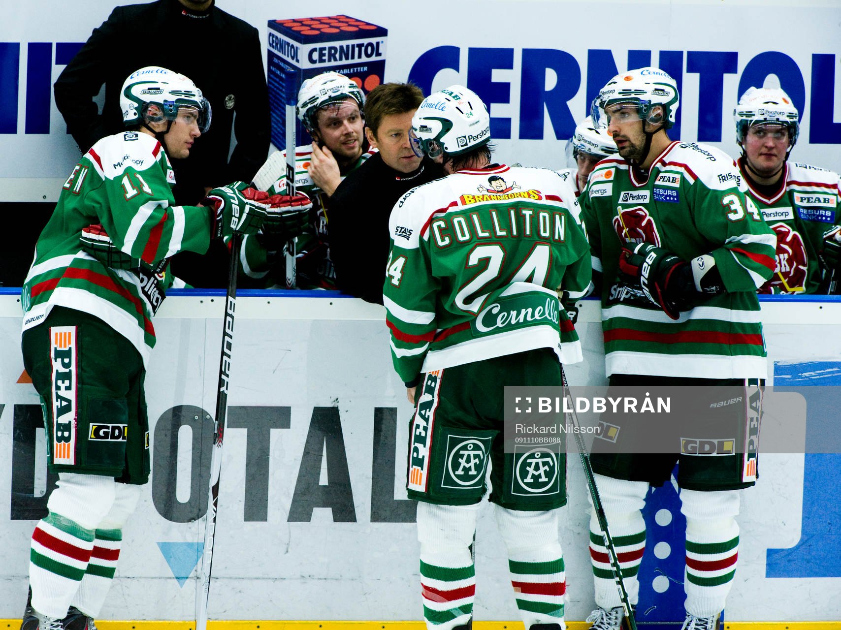 Mattias Sjögren, Gunnar Persson, tränare och Daniel