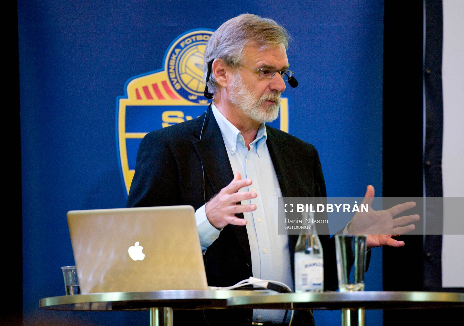 Fotboll, Fotbollsforum på Swedbank Stadion. Ulf Adamsson,