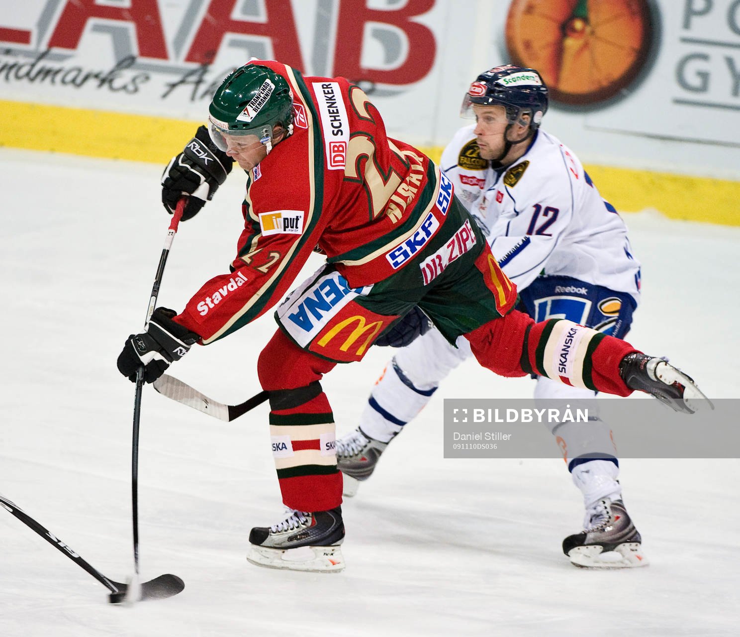 Janne Niskala, Frölunda. Sebastian Karlsson, Linköping