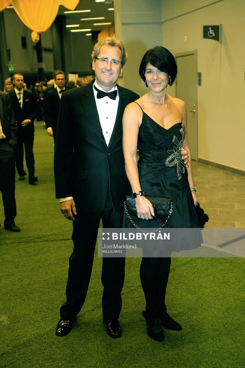 Erik Hamrén med fru Agneta